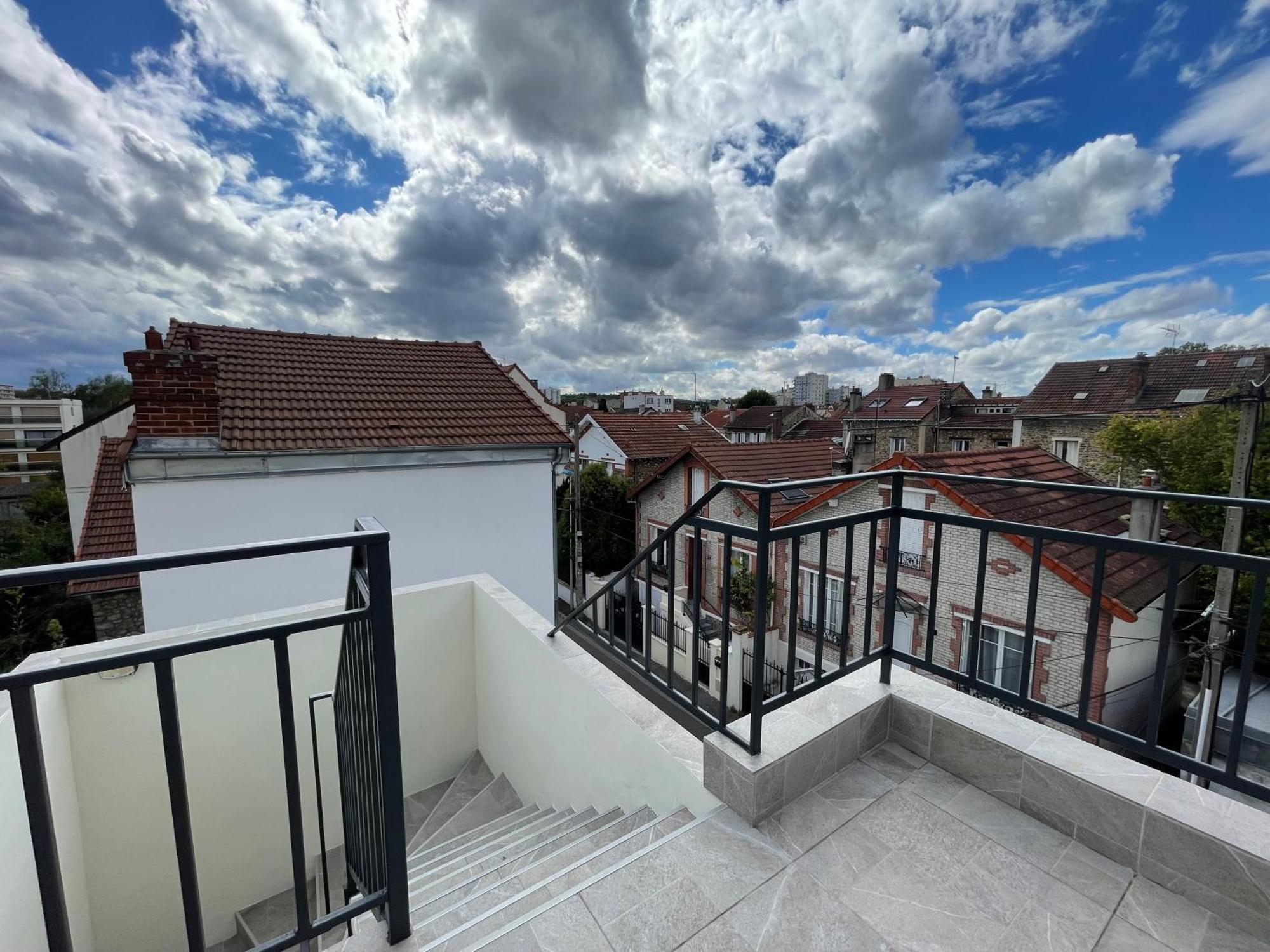 Appartement Avec Terrasse Et Ciel Etoile ! Noisy-le-Sec Esterno foto